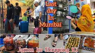 😭 Last Day In Mumbai / Jamm ke Shopping ki. Very difficult goodbye