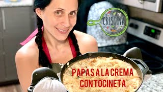 Papas a la Crema con Tocineta