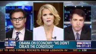 Simon Rosenberg on Megyn Kelly talking about Obama and the economy