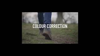 Colour Grading LOG to final colour #Shorts