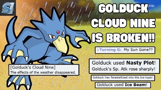 CLOUD NINE GOLDUCK IS CONFUSED EVERYONE!! - POKEMON SHOWDOWN