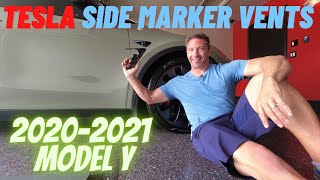 Tesla Side Fender Vents for your 2020-2021 Model Y by AOSK!!