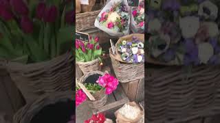 Parisian flower shop on a Valentine’s day #shorts #paris #valentinesday #parisvibes