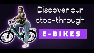 Explore the City in Style with Our Step-Through E-Bikes! 🌟