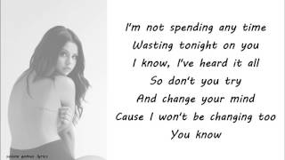 Selena Gomez - Same Old Love Lyrics