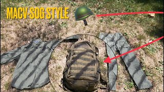 DIY MACV-SOG style camo it yourself GEAR