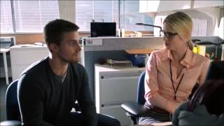 Arrow 1x03 - Oliver/Felicity scenes