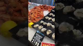 Sydney Fish Market - Sydney Australia #shorts #short