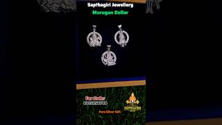 Murugan Dollar Pure Silver Available 8015958788#silver #murugan #jewellery #trending #muruga #vibes