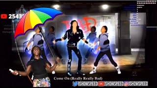 IShowSpeed I’m gay 🏳️‍🌈 dancing to Michael Jackson Just Dance