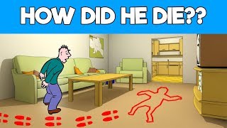 ONLY A true genius can solve these 3 MURDER MYSTERY RIDDLES!!  -  99% can't solve!