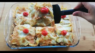 Con patate e carne macinata prepariamo un piatto saporito e gustoso