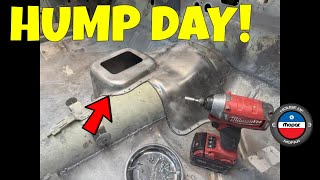 Welding a 4 Speed Hump in a Classic Muscle Car | 1965 Dodge Coronet 500 Ep 30