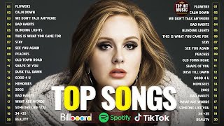 Ed Sheeran, Dua Lipa, Adele, Sia, Rihanna, The Weeknd, Bruno Mars📻 Billboard Pop Songs 2024 - 2025 💕