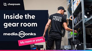 Inside the gear room - MediaMonks (complete gear room tour)