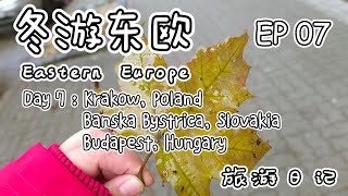 冬游东欧旅游日记 EP07 Poland to Slovakia to Hungary