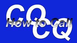 How to call CQ