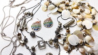 WHAT WAS LEFT IN THE BOX? - GOODWILL BLUEBOX Repurposed Mystery Jewelry Unboxing DATYON OHIO PART 2