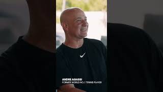 😈 Andre Agassi is WILL NEVER Play Tennis Again #agassi #pickleball #shorts