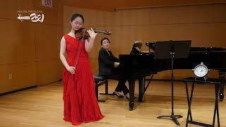 Serin Park performs Ysaÿe's Caprice d'après l'étude en forme de valse de Saint-Saëns