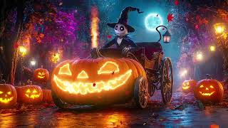 Cozy Autumn Halloween Ambience 🎃 Spooky Relaxing Halloween Music 👻 Best Halloween Music 2024