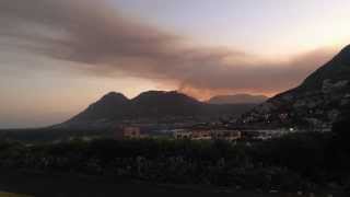 Time Lapse - Simons Town Mountain Fire