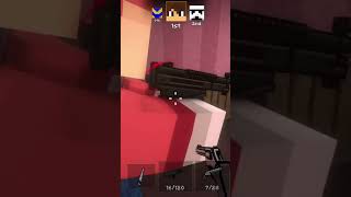 This guy was so lost #pixelgun3d #gaming #viral