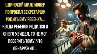 Миллионер попросил секретаршу родить ему ребенка… Но когда ребенок родился и он его увидел…