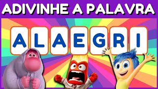 ADIVINHE A PALAVRA EMBARALHADA | EDIÇÃO DIVERTIDA MENTE 2 | Planeta Quiz