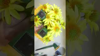 Summer Flower Solar Light Dollar Tree DIY