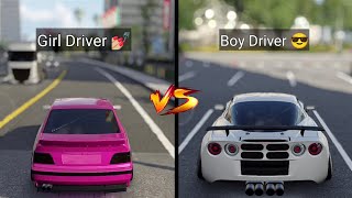 CARX STREET - Girl Driver Vs Boy Driver #cpm #carxstreet #gameplay #entertainment