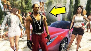 СНУП ДОГ КУПИЛ НОВУЮ FERRARI F60 И ПОЕХАЛ ТУСИТЬ В GTA 5 ! ГТА 5 МОДЫ