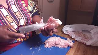 how to cut chicken by culutural  way የዶሮ አገነጣ ጠል በ ባህላዊ ዘኸ