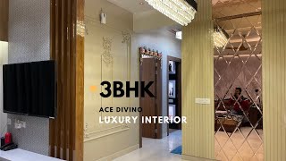 ACE DIVINO INTERIOR| LUXURY|NOIDA EXTENSION|3 BHK| HOME TOUR| BUDGET FRIENDLY INTERIOR|NIRALA ESTATE