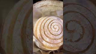 Easy Sourdough Bread Scoring Swirl Design #bread #sourdough #baking #foryou #barbie