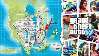 أستكشاف الأماكن الرئيسية في خريطة قراند 6 | GTA 6