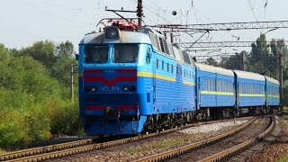 ЧС7-315 с поездом №119/120 Запорожье - Львов/ChS7-315 with train №119/120 Zaporozhye - Lvov