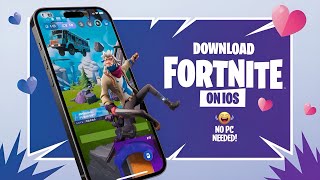 How To Download & Play Fortnite Mobile on iPhone & iPad Outside the Eu Without PC 🫨😄