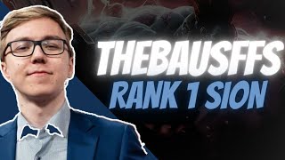 Thebausffs "RANK #1 SION" Montage | League of Legends