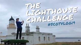 HITTING SHOTS FROM A LIGHTHOUSE!