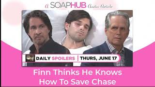 General Hospital Spoilers: Finn Thinks He Knows How To Save Chase