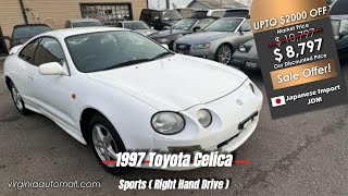 For Sale:🌟1997 Toyota Celica JDM🔰 Sport Coupe 🇯🇵 - Sporty Design, Performance, and Features Review!