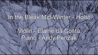 In the Bleak Mid-Winter - Holst