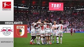 RB Leipzig - Augsburg | 4:0 | Zusammenfassung | Bundesliga 2024-25