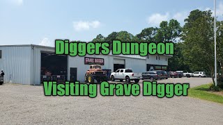 Diggers Dungeon Visiting Grave Digger - Popular Branch, North Carolina July 6 2020