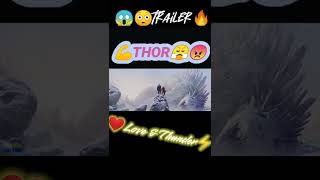 😱Trailer💯 Thor ❤Love and Thunder⚡#action #thorloveandthunder #shorts #marvel