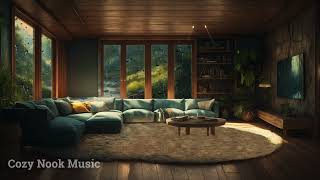 Cozy Nook Music With Gentle Rain 💧 Rain Sound With Music For Relax, Study & Work