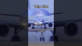 Normal Rudder vs Pilots Drifter #shorts