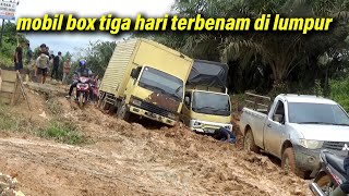 terpaksa di benamkan lagi, mobil box vs kerodong