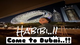 A NIGHT IN DUBAI || ComeToDubai || MuseumoftheFuture || BluewatersIsland || AinDubai